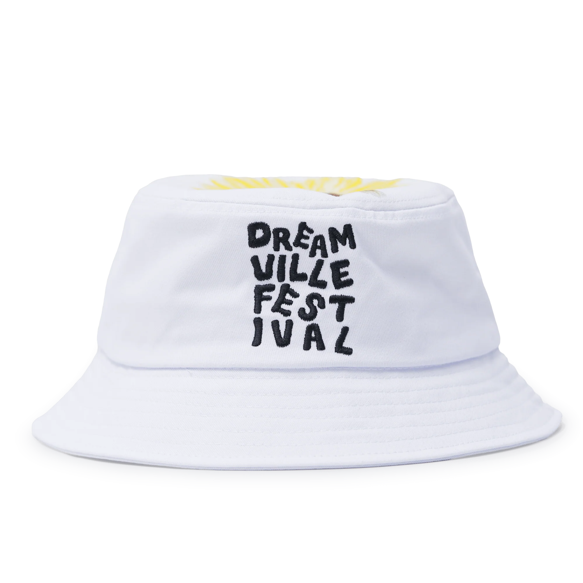 DV Fest Hat - White Sunflower Bucket