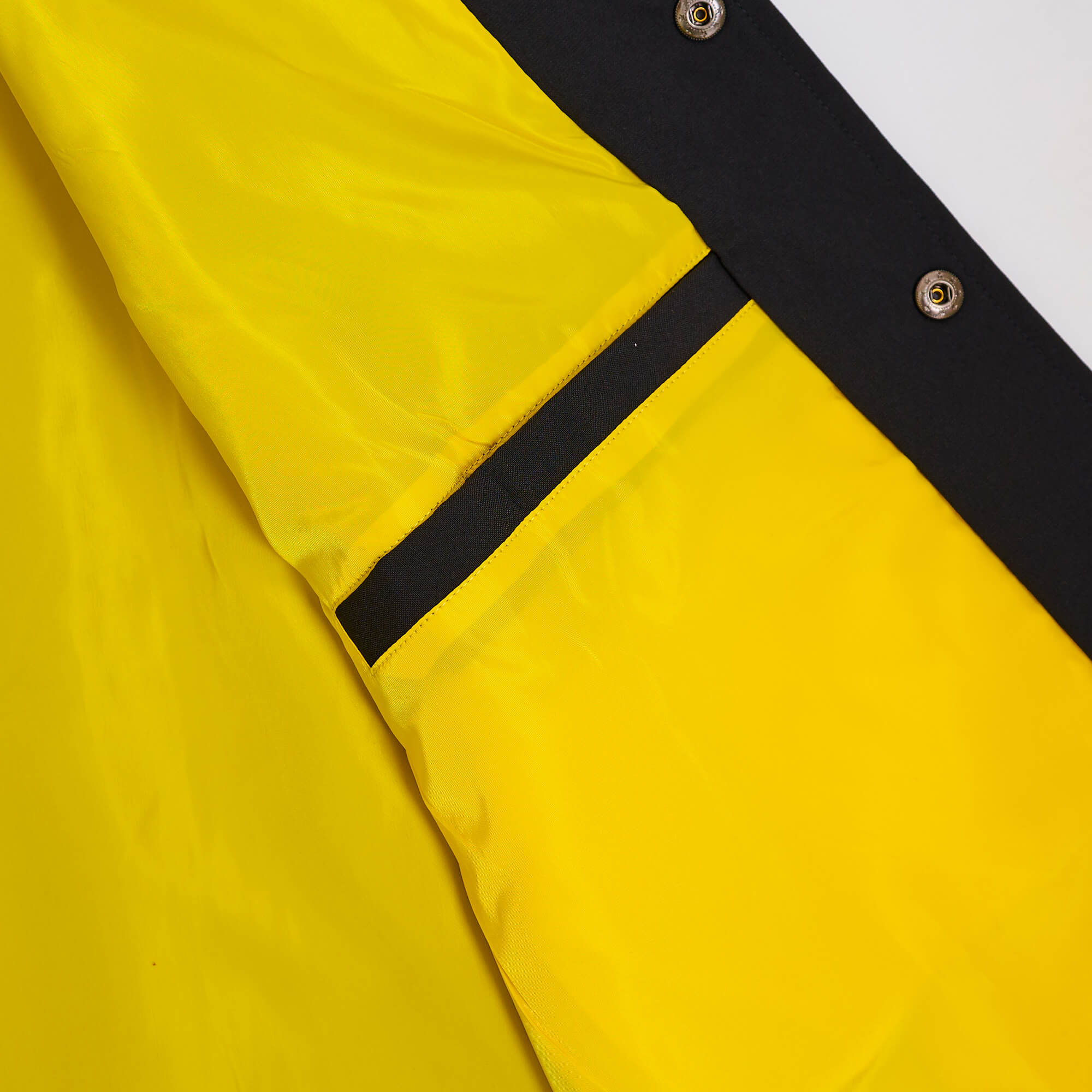 Dreamville Fanned Out Flower Black Coaches Jacket - Image 3