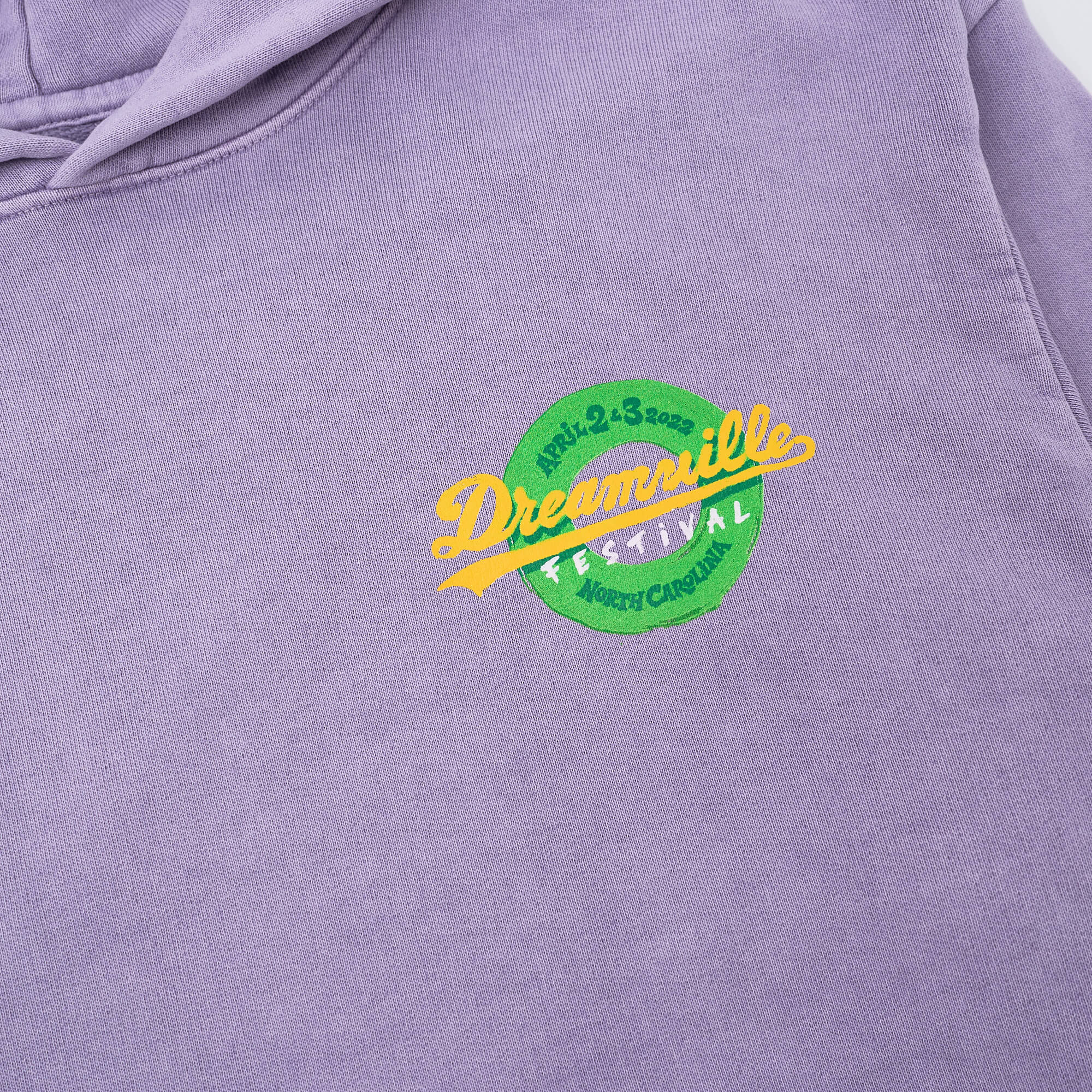 Dreamville 2022 Lilac Lineup Hoodie - Image 3