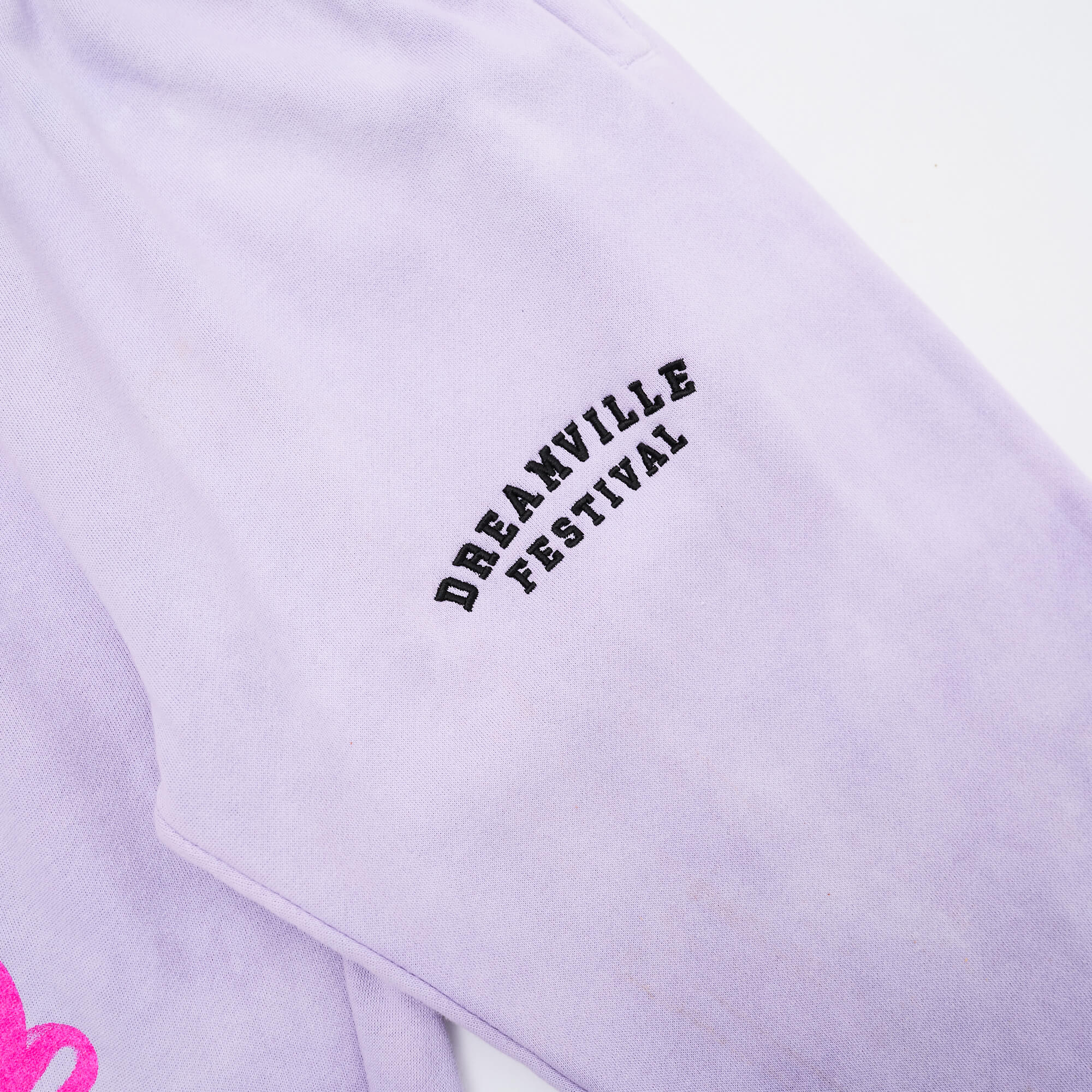 Dreamville Airbrushed D Purple Watercolor Joggers - Image 4