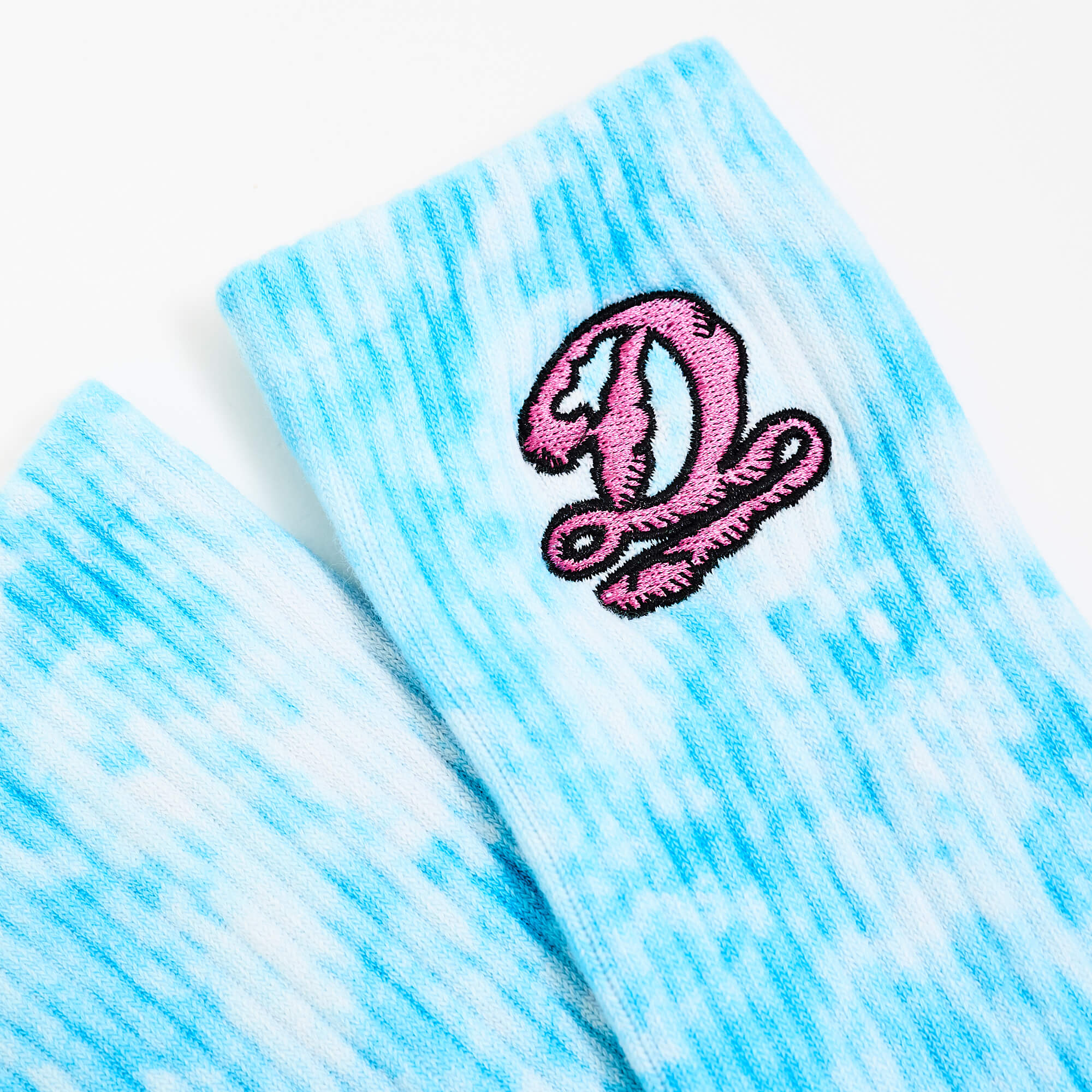 Dreamville D Blue Tie Dye Socks - Image 2
