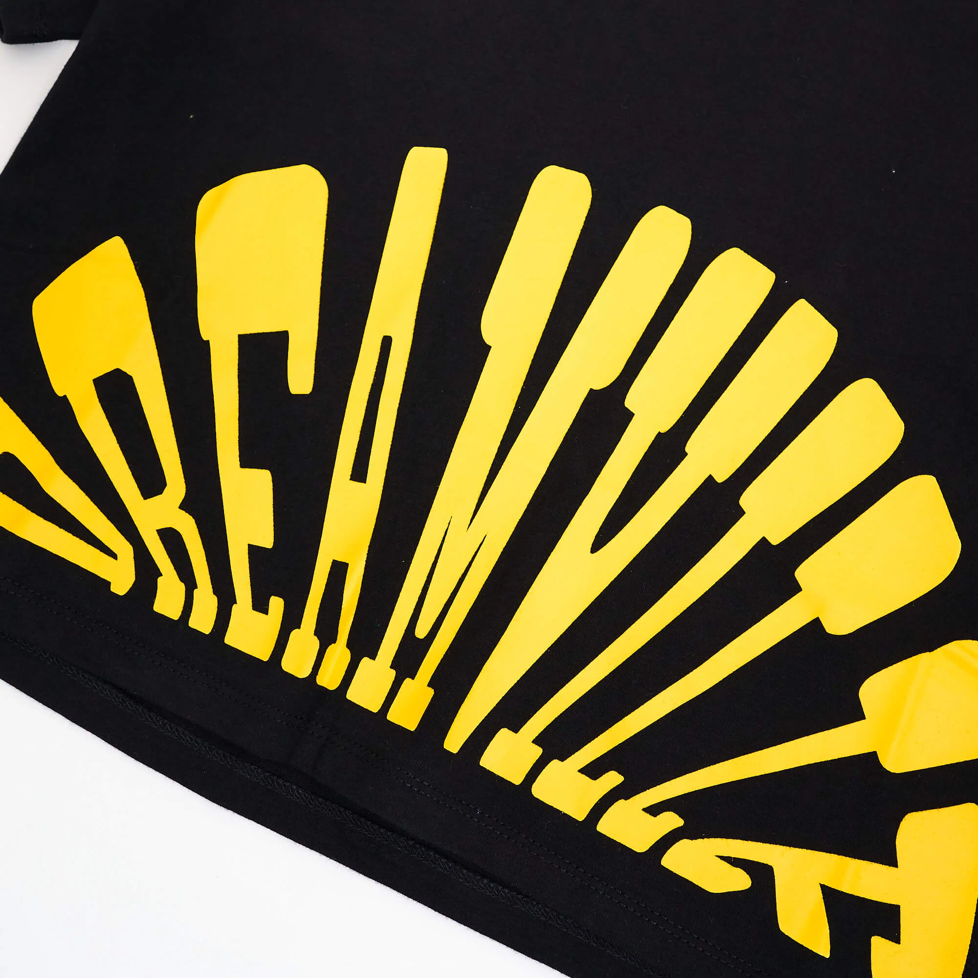 Dreamville Fanned Out Logo Black Crop Top - Image 4