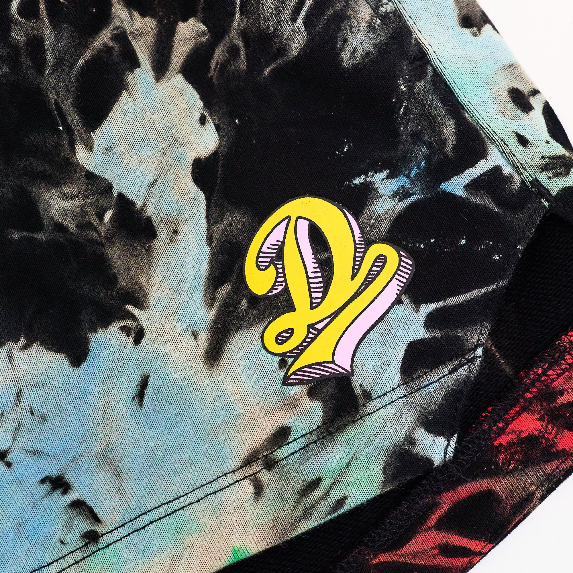 Dreamville Fanned Out Logo Tie Dye Gym Shorts - Image 3