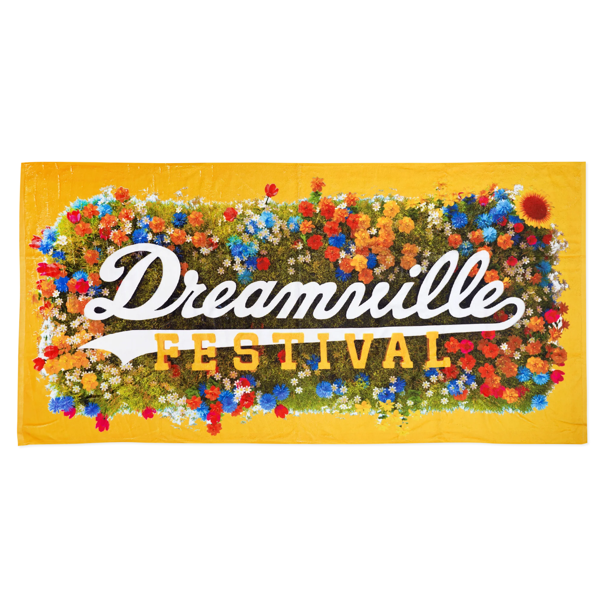 Dreamville Field of Flowers Beach Towel