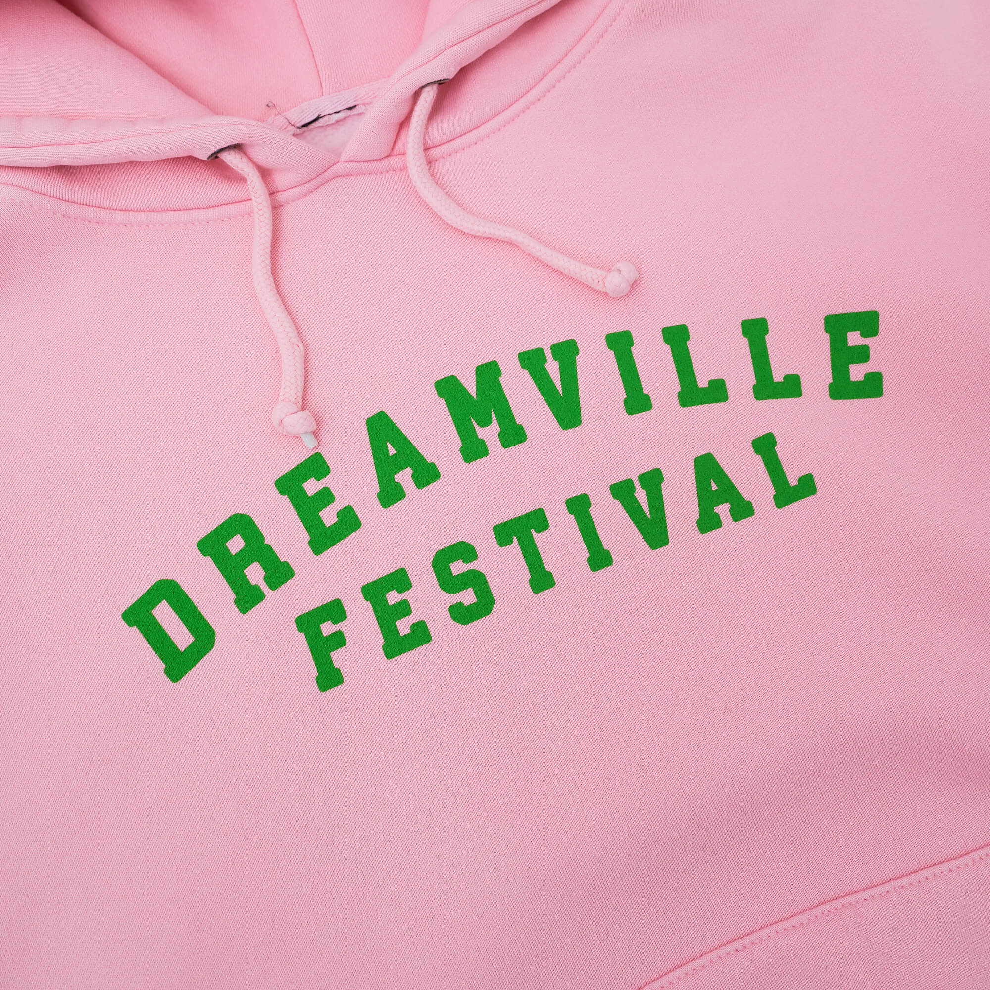 Dreamville Rainbow Letters Pink PO Hoodie - Image 3