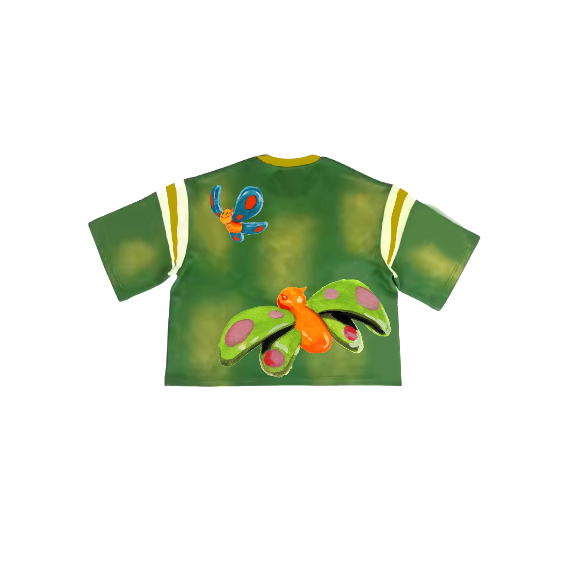 DV 25 Garden Mesh Sub Green Crop Jersey - Image 2