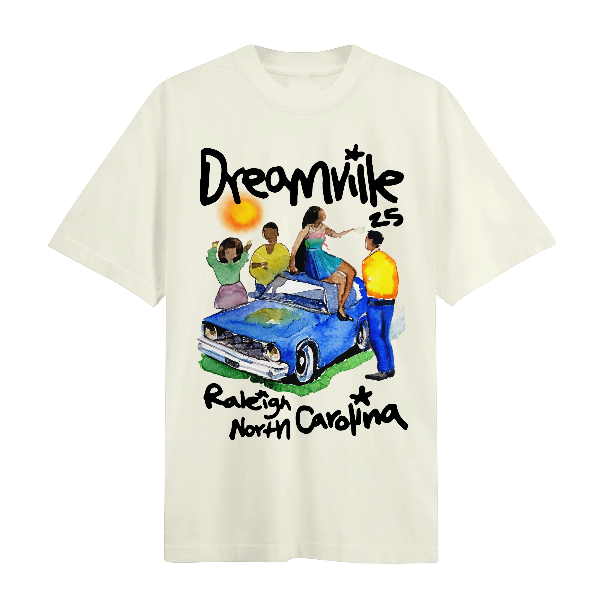 DV 25 Hometown Cream Lineup Tee
