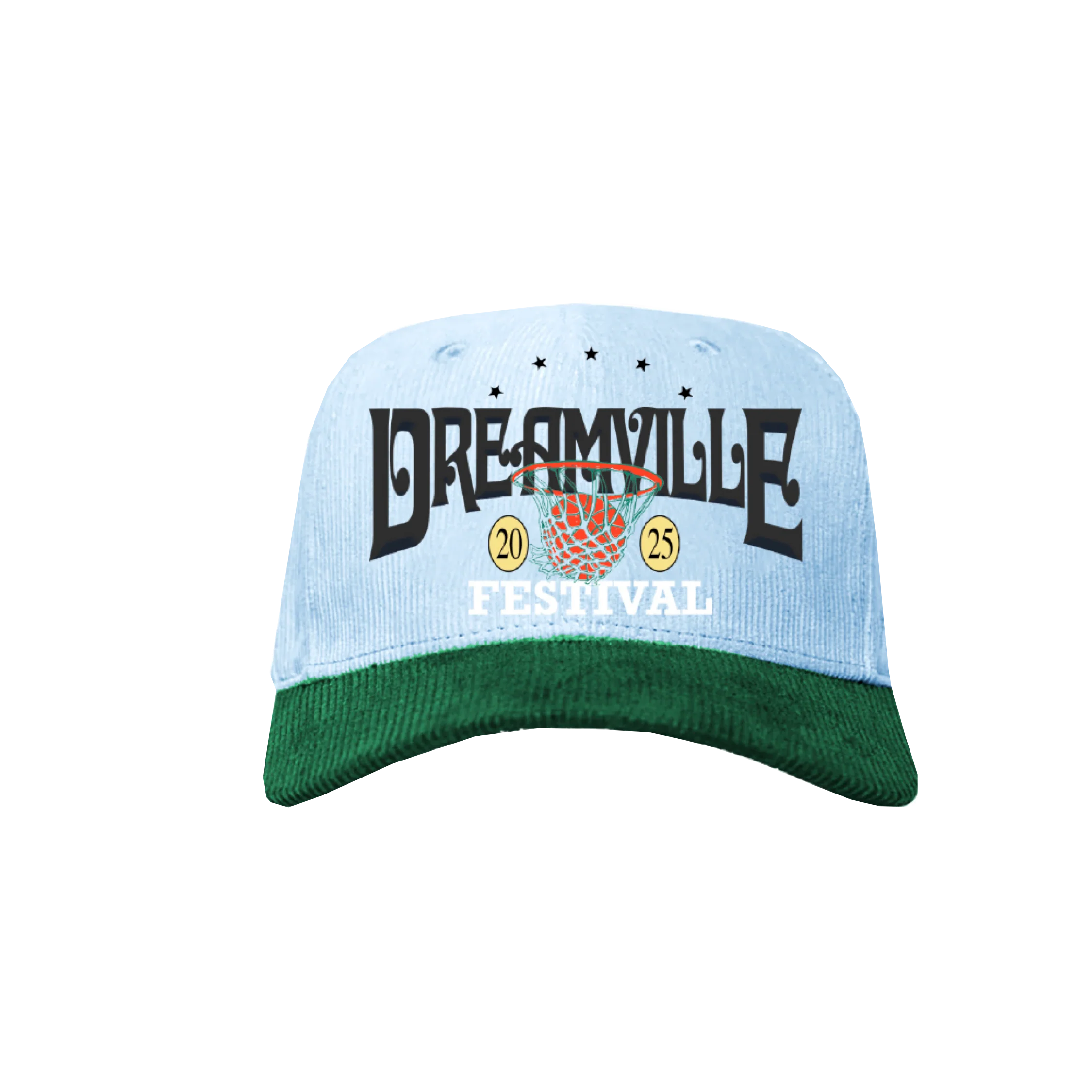 DV 25 Hoops Champs Green/Blue Hat