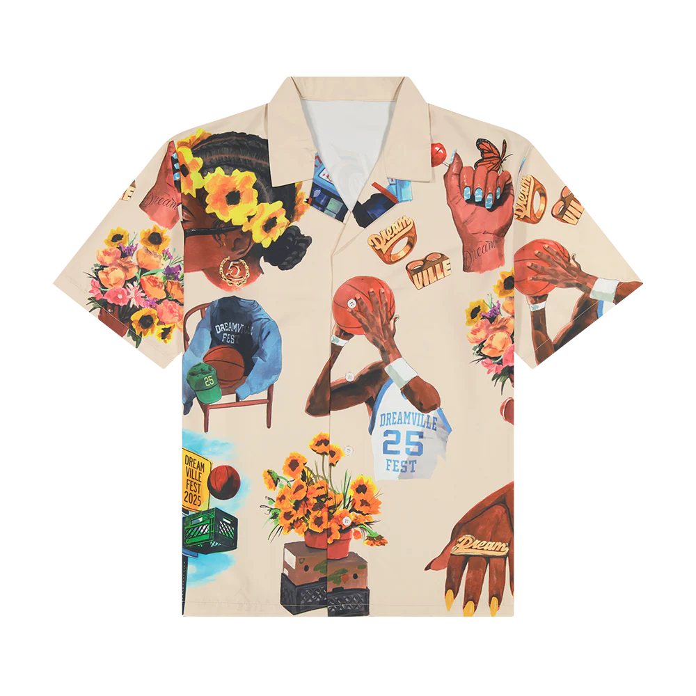 DV 25 Icons Silky Button-Up Shirt