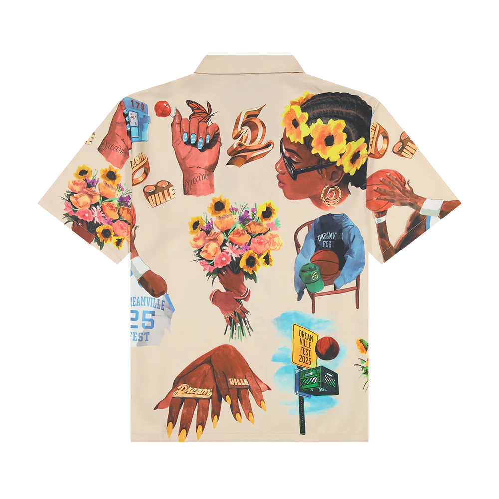 DV 25 Icons Silky Button-Up Shirt - Image 2