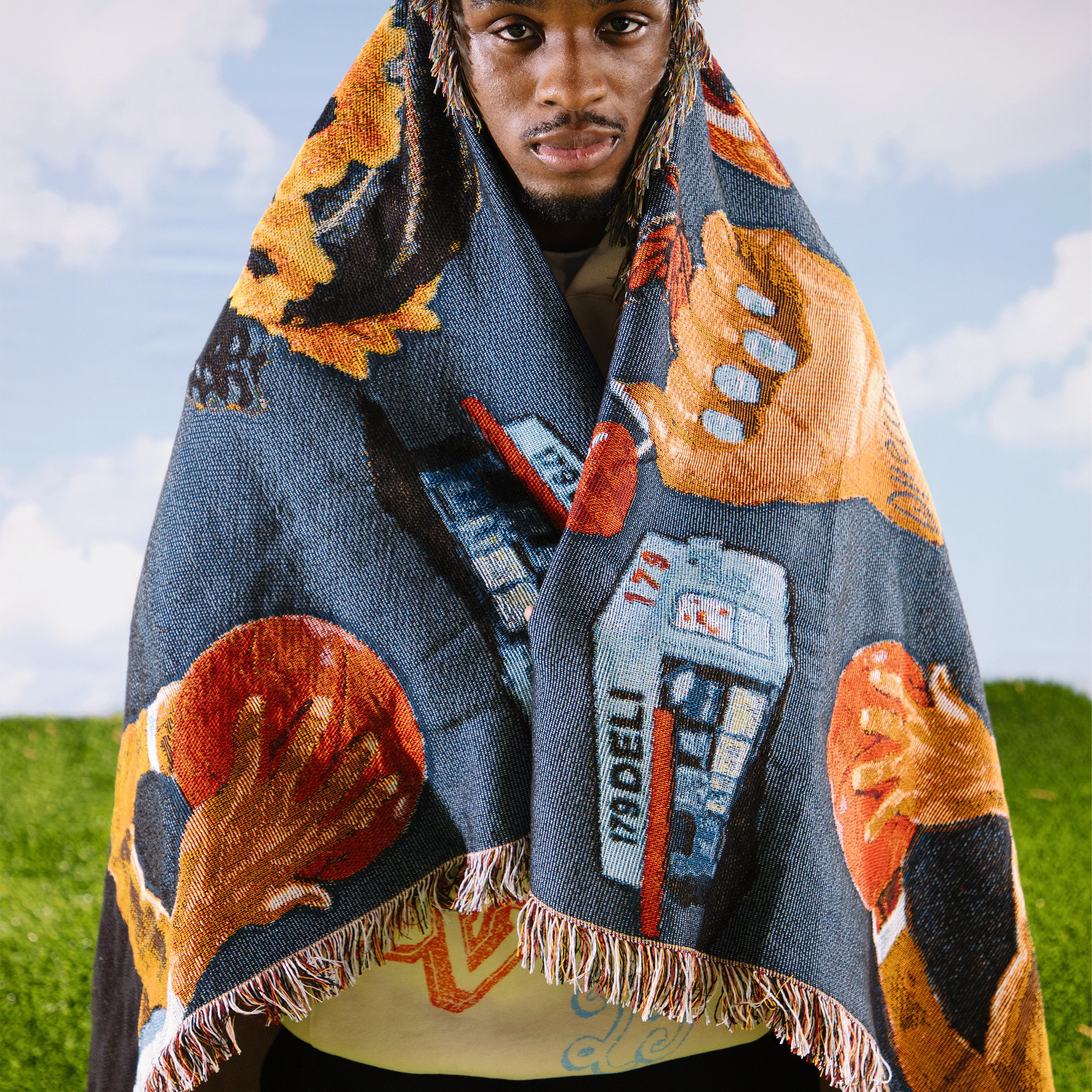 DV 25 Icons Woven Blanket - Image 3