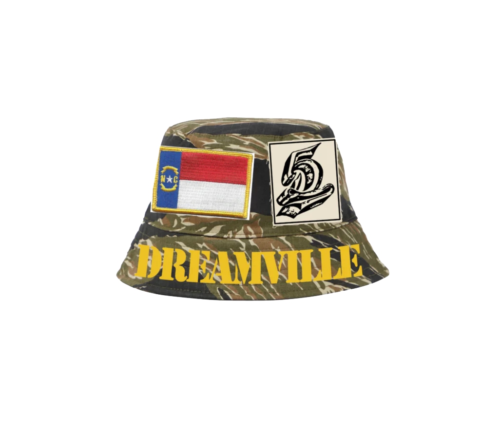 DV 25 Patchwork Camo Bucket Hat