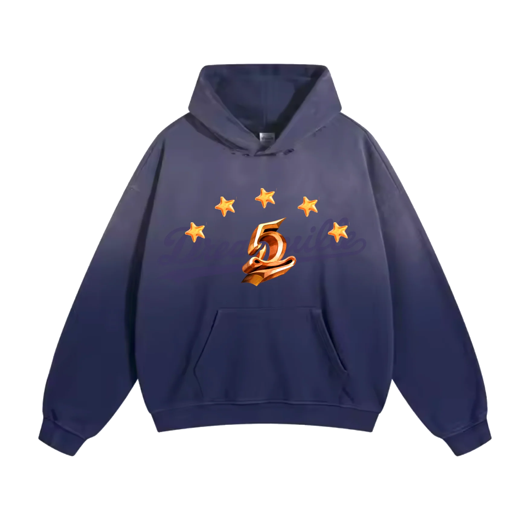 DV 25 Stars Washed Purple Lineup Hoodie