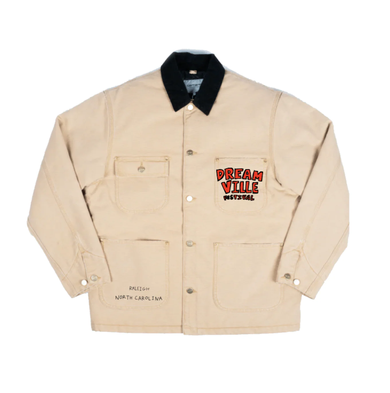 DV Fest 24 At Cookout Tan Work Jacket