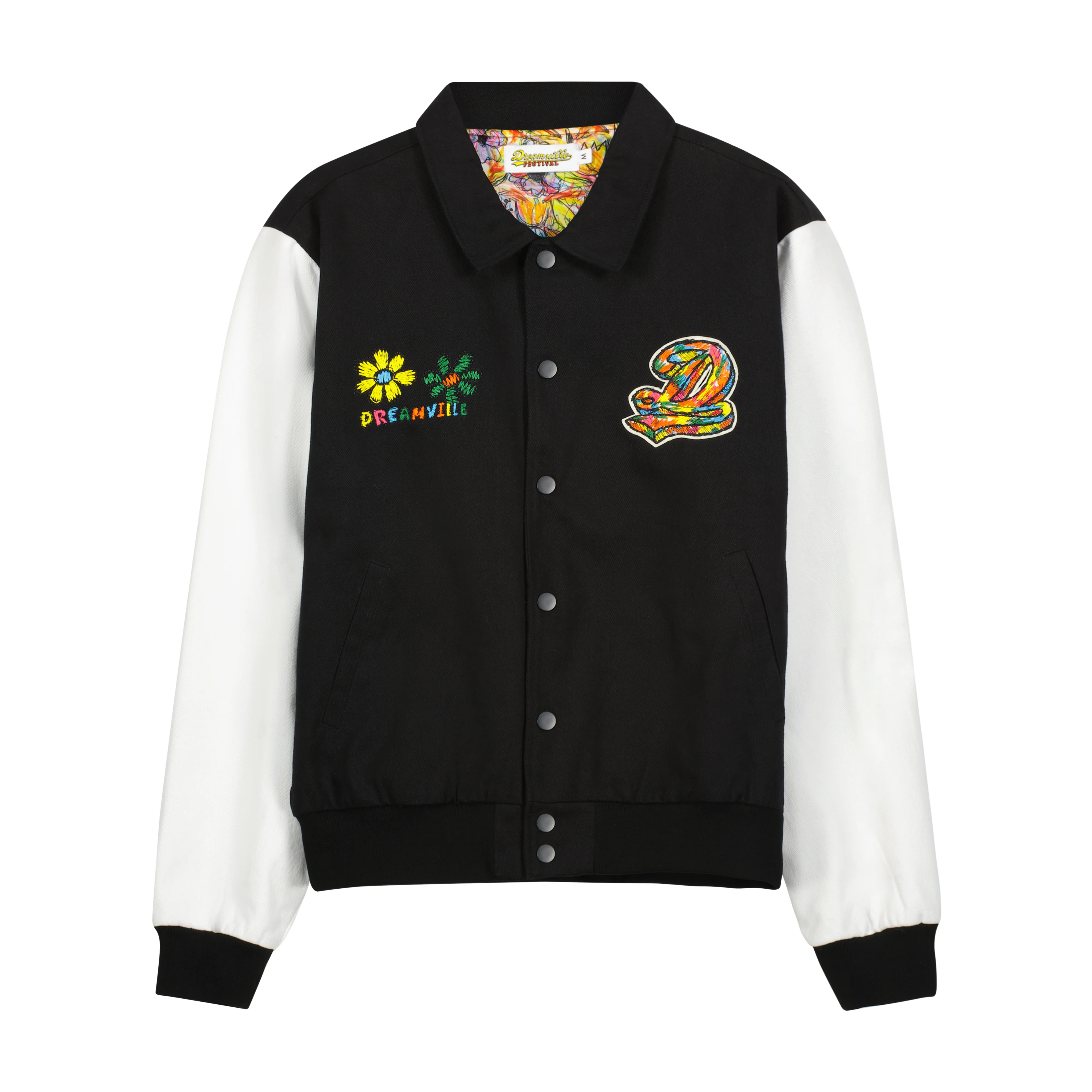 DV Fest 24 Coloring Book Flowers Black/White Coaches Bomber