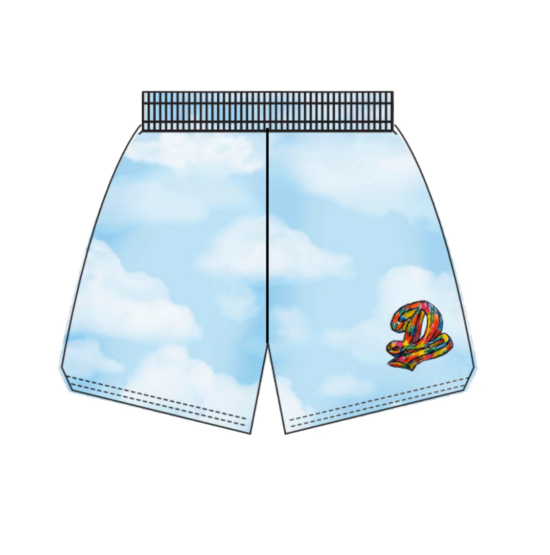 DV Fest 24 Flowers & Clouds Rev. Mesh Shorts
