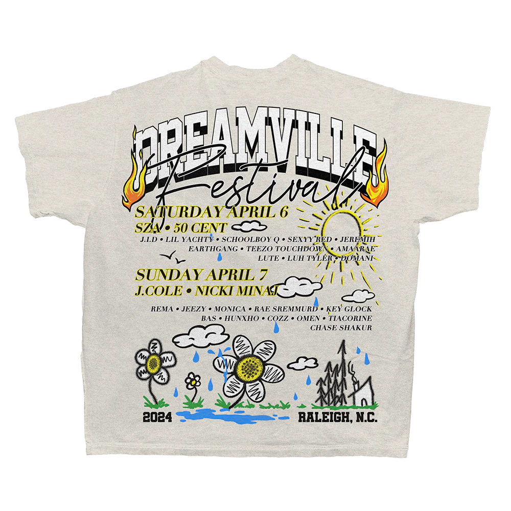 DV Fest 24 Hometown Hero Lineup Tee - Image 2