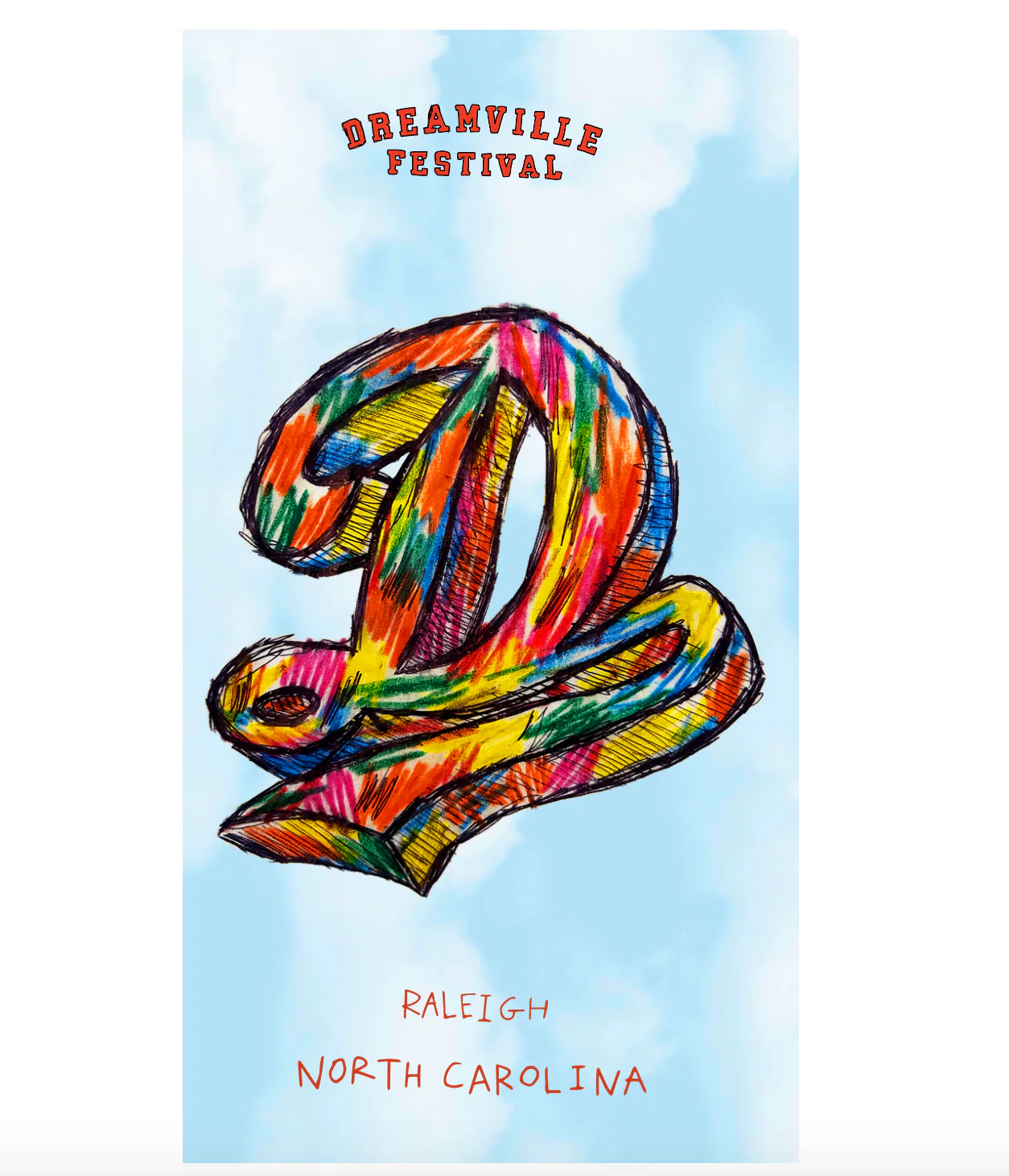 DV Fest 24 Watercolor D Beach Towel