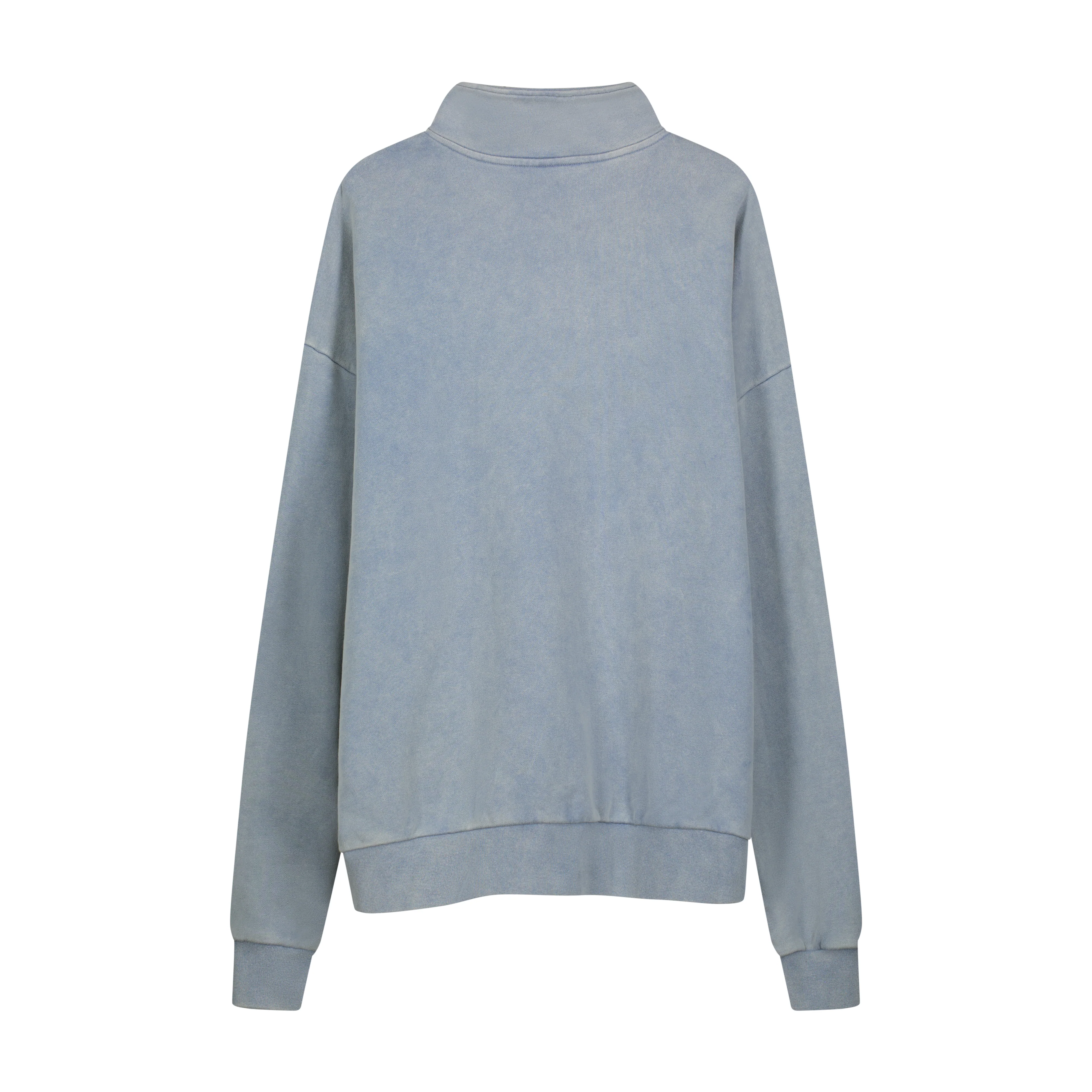 DV Fest 24 Watercolor D Washed Blue Quarter Zip - Image 2
