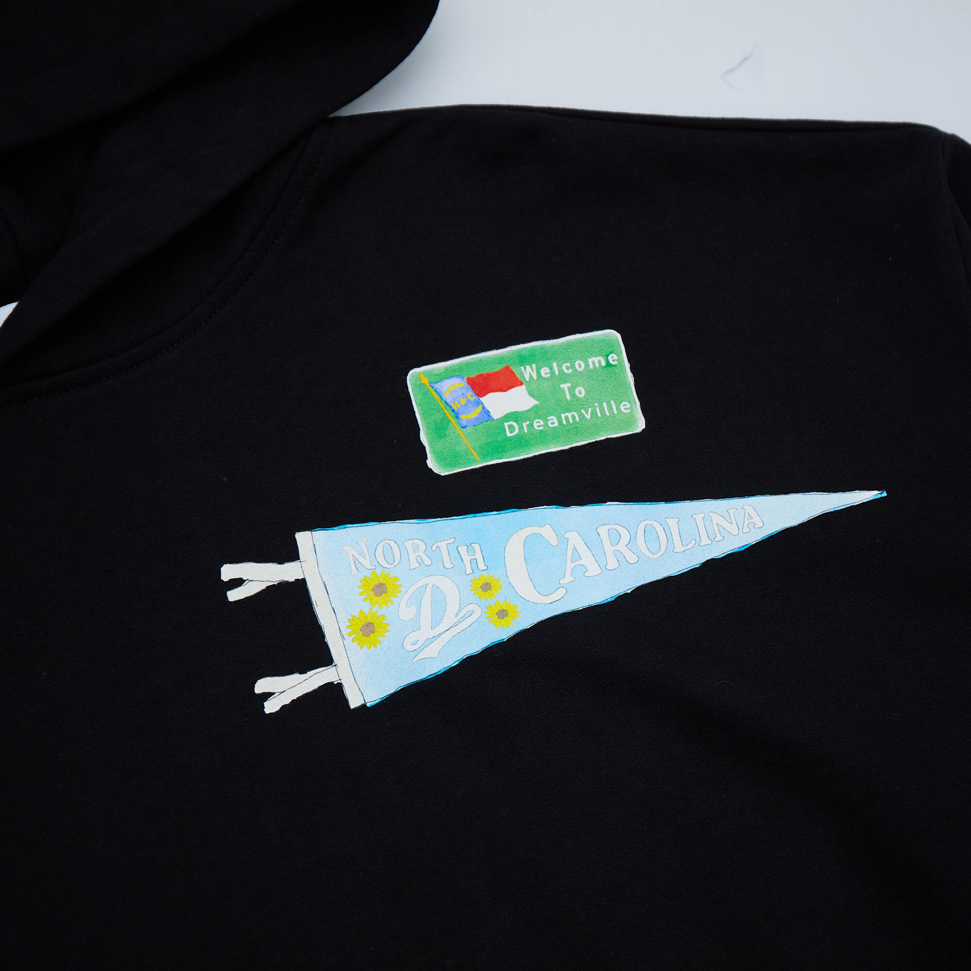 DV Fest Hoodie - Black Road Sign - Image 3