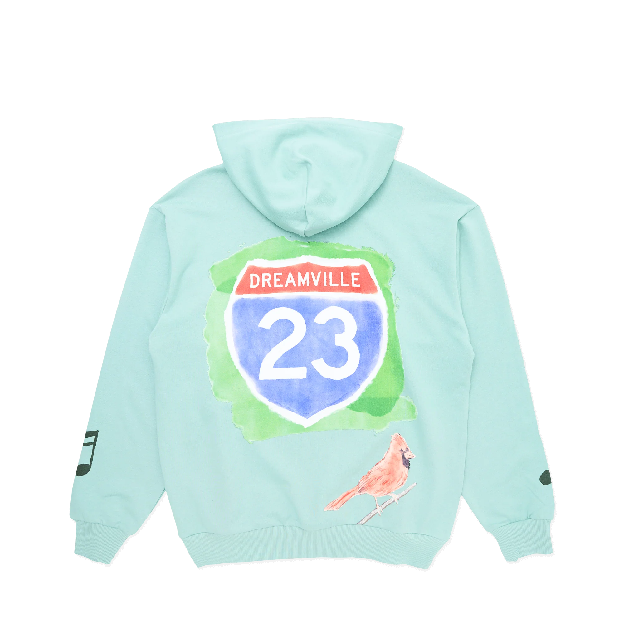 DV Fest Hoodie - Mint Pennant - Image 2