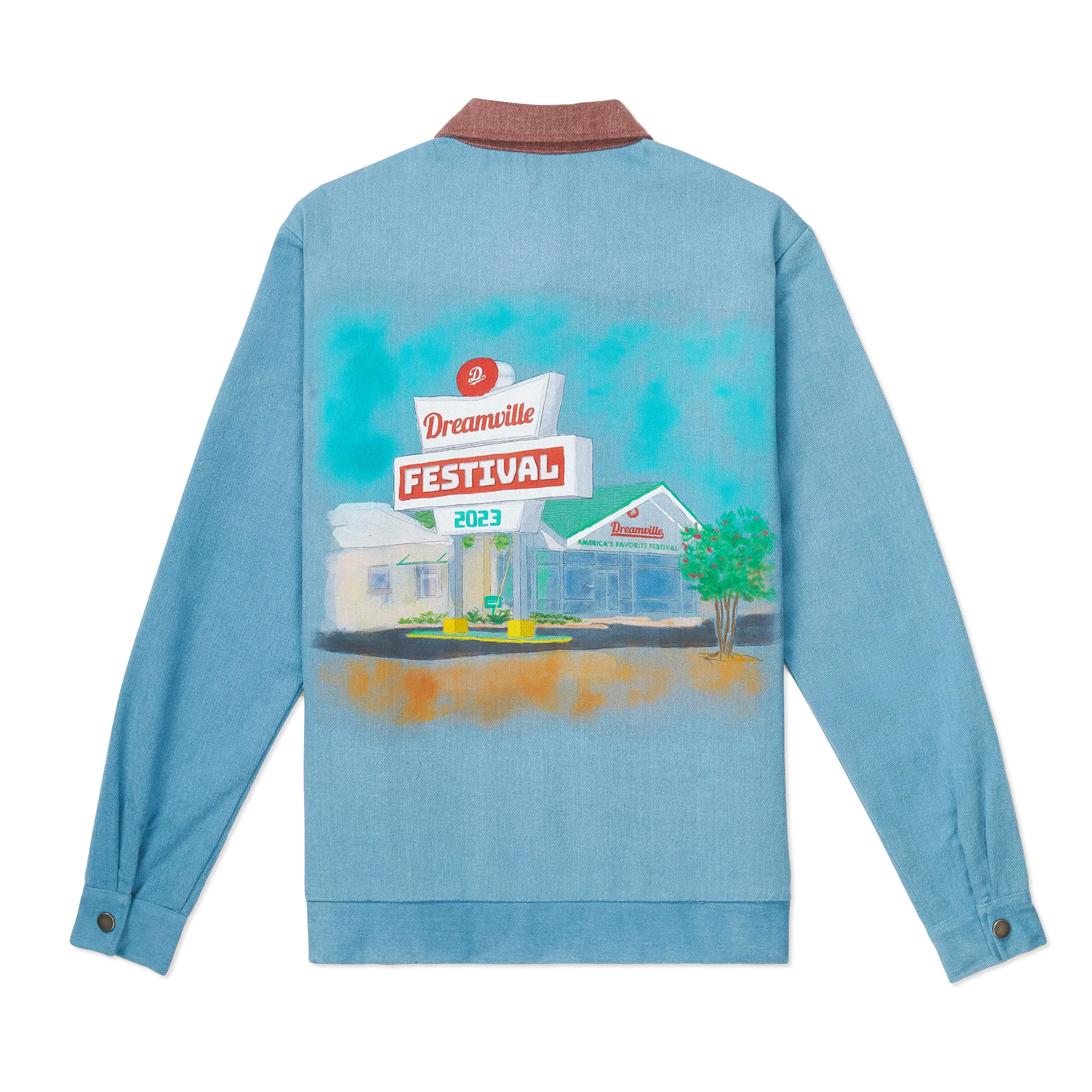 DV Fest Jacket - Krispy Kreme Work Jacket - Image 2
