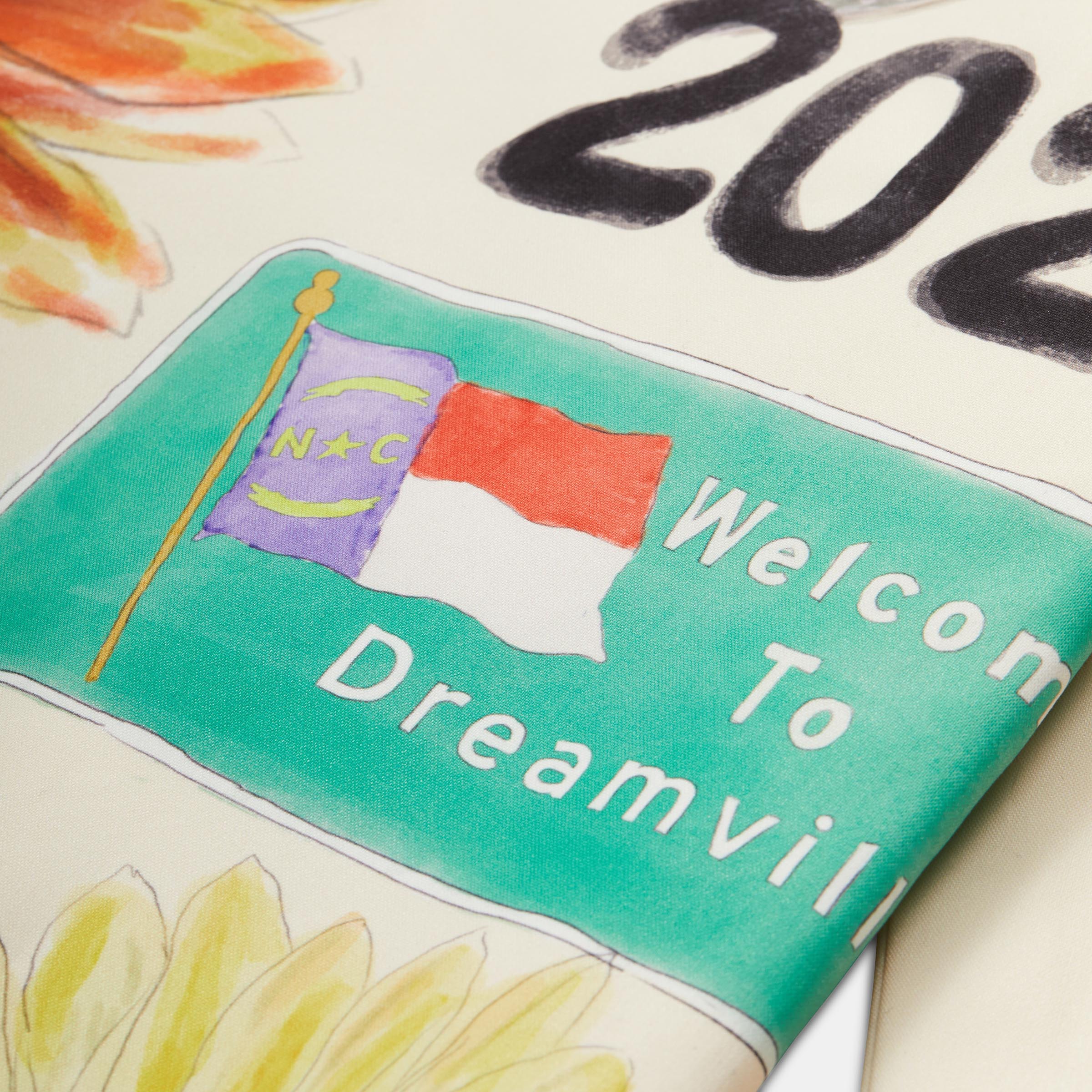 DV Fest Jacket - Watercolor Cream Coaches Jacket - Image 6