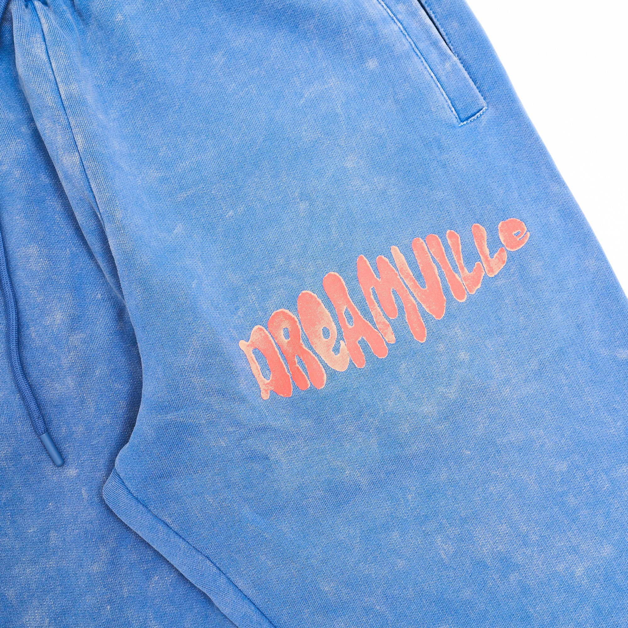 DV Fest Sweatpants - Blue Stacked Logo - Image 3