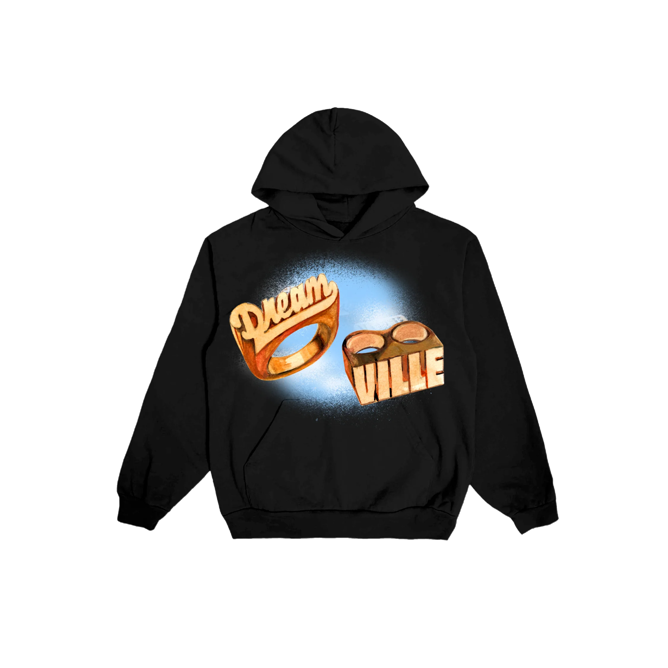 DV Rings Black Hoodie