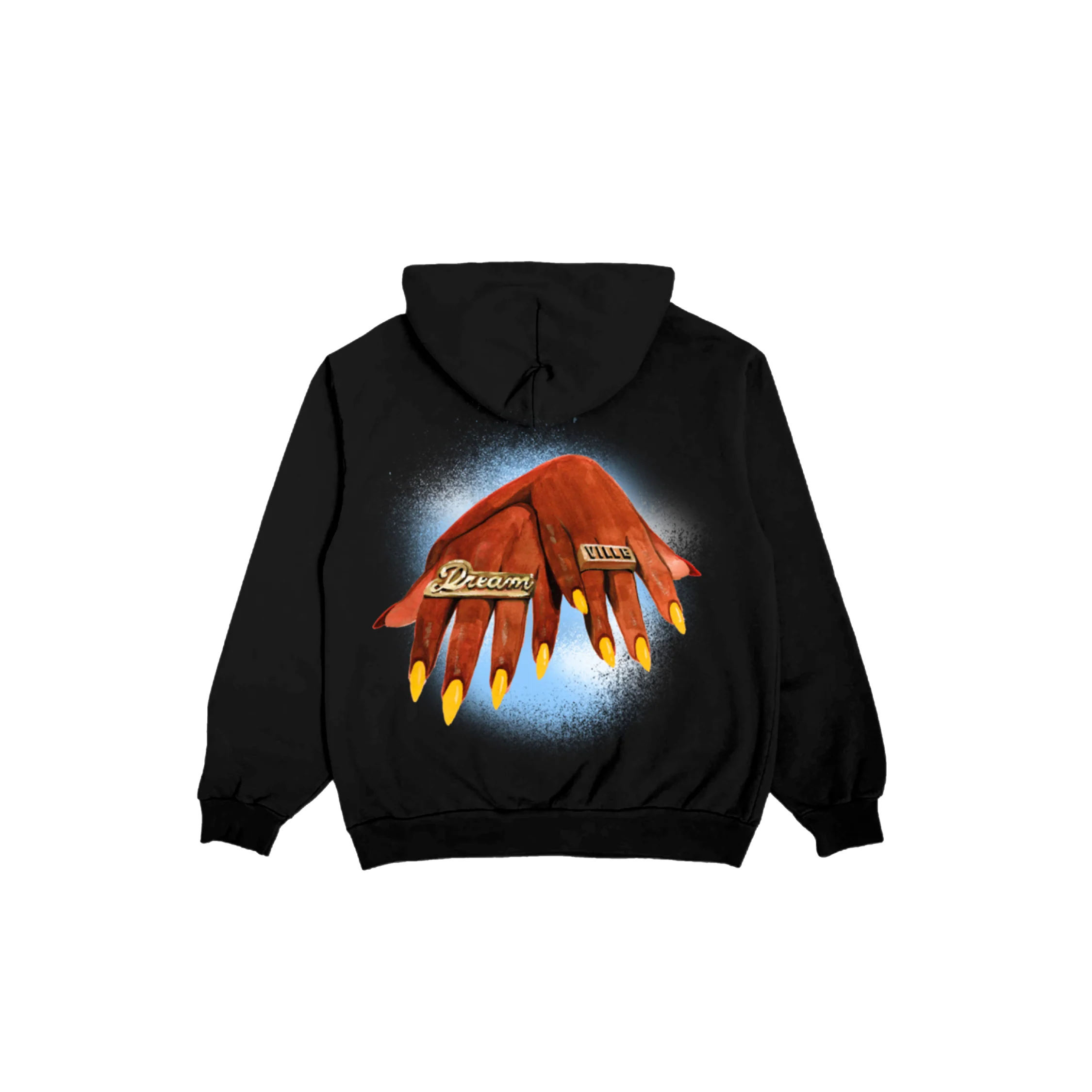 DV Rings Black Hoodie - Image 2