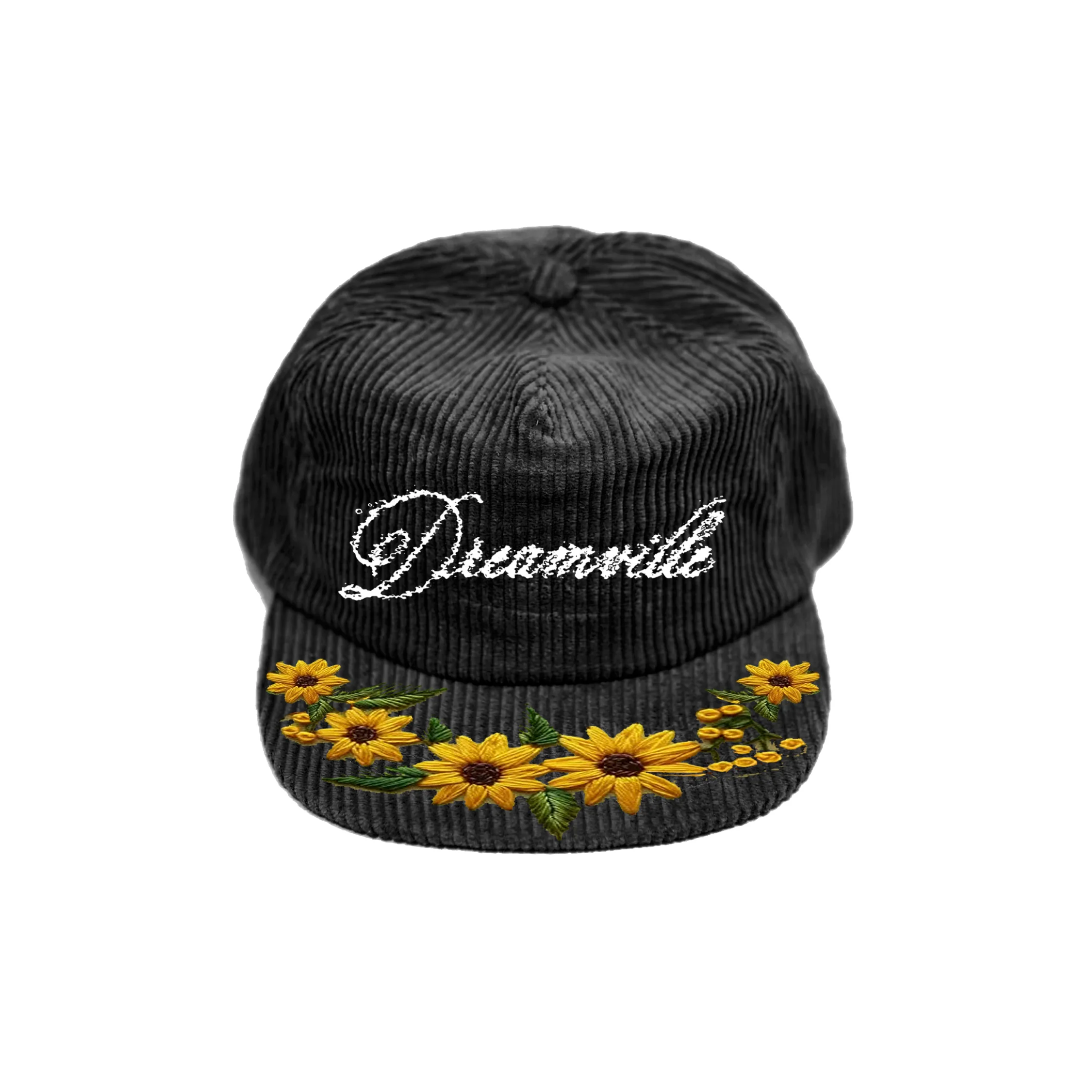 DV Sunflower Brim Black Cord Hat