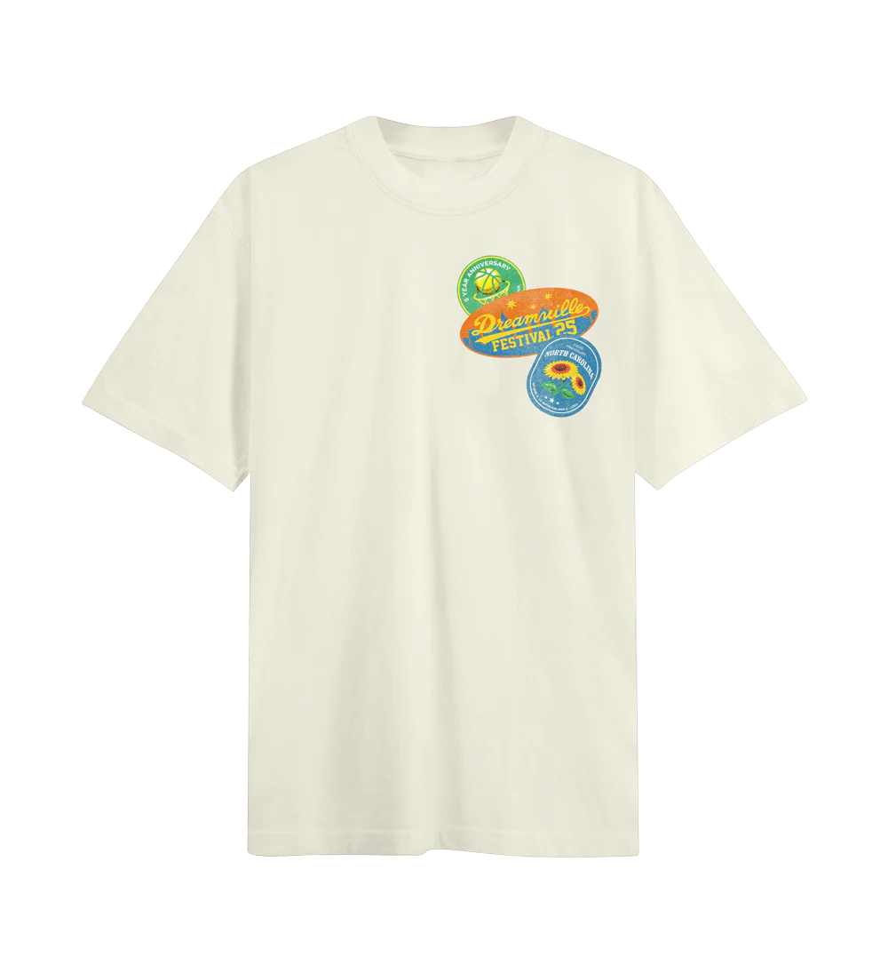 Youth DV 25 White Sticker Tee - Image 2